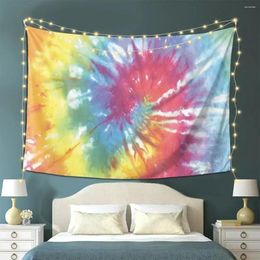 Tapestries Tie Dye Tapestry Decoration Art Aesthetic For Living Room Bedroom Decor Home Funny Wall Cloth Hanging