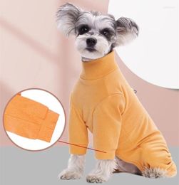 Dog Apparel Winter Clothes Jumpsuit Pyjamas Small Clothing Rompers Yorkie Poodle Bichon Pomeranian Schnauzer Costume