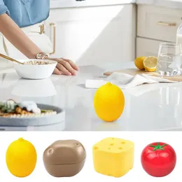 Storage Bottles Food Container Creative Cheese For Fridge Fresh Box With Lid Keeping Kitchen Gadget