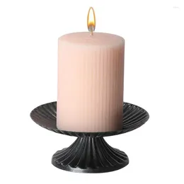 Candle Holders Candlestick Wedding Decoration Bar Party Living Room Decor Home Mini Retro Taper Pillar Stand