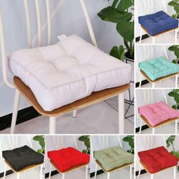 Chair Covers 40X40cm Flower Style Square Cotton Seat Cushion Sofa Car Mat Home Kitchen Sit Pad Pillows Decor