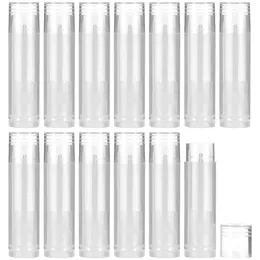 Storage Bottles 50pcs Empty Lip Tubes Containers Refillable Lipstick For Crafting DIY