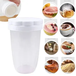 Baking Tools Shaker Duster With Cover Bakeware Household DIY Coffee Sifter Powder Chocolate Icing Sugar Flour Cocoa Cornstarch