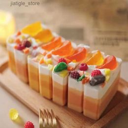 Handmade Soap Handmade Fruit Orange Bath Face Wash Skin Care Essential Oil Soap Wedding Hand Gift Y240401