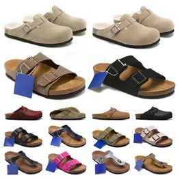 Bostons entupida birkinstock designer slides plataformas chinelos de sala de sala masculino homem homem berkinstock slide sandálias favoritas berkin stock woman sliders favoritos