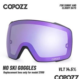 Ski Goggles Copozz Nonpolarized Replacement Lens For Model 21100 Glasses Snow Eyewear Lenses Only Drop Delivery Sports Outdoors Protec Otzqx
