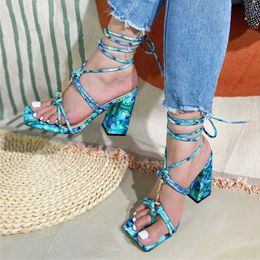Dress Shoes 2024 New Fashion Pinch Narrow Band Women Sandal Gladiator High Heels Ladies Open Toe Sexy Summer Party Shoes Zapatos jer H240401