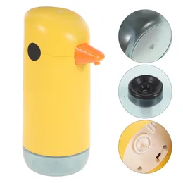Liquid Soap Dispenser Yellow Automatic Children Foaming 220ML No Batteries