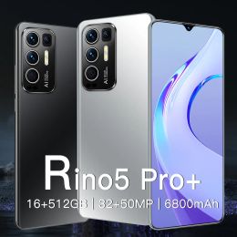 Electronics New spot crossborder mobile phone Rino5pro+large screen domestic Android smartphone manufacturer overseas distribution