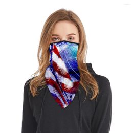 Scarves USA Independence Day Men Women Lightweight Face Mask I Can't Breathe Scarf Sun Protection Outdoor Riding Masks National Flag