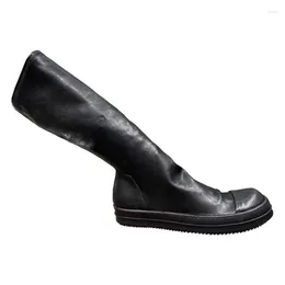 Boots Women Knee High Fashion Woman Casual Shoes Black Big Size