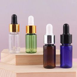 Storage Bottles 4 Pcs Essential Oil Dropper Bottle Travel Containers Plastic Droppers For Oils Empty With The Pet Small