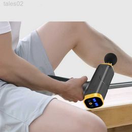 Massage Gun Full Body Massager Professional Deep Muscle Pain Relief Relaxation Facial Fitness Vibration yq240401