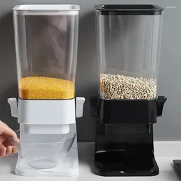 Storage Bottles Countertop Cereal Dispenser Kitchen Container Food Grain Rice Sealed Nuts Flour Jar