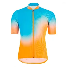 Racing Jackets Riding Bike Sports Quick Dry Triathlon Outdoor Cycling Wear Clothes MTB Bicycle Top Road Shirts Polyester