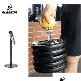 Dumbbells Albreda Weight Lifting Dumbbell Bracket Rack Fitness Grip Ball Holder Arm Exercise Accessories Drop Delivery Sports Outdoors Dhupr