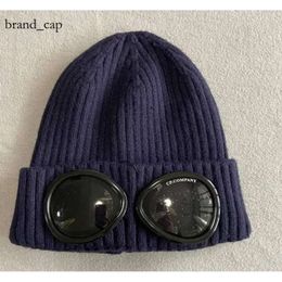 Cp Companys Hat Designer Cp Two Lens Glasses Goggles Beanies Men Cp Knitted Hats Skull Caps Outdoor Women Uniesex Winter Beanie Black Grey Bonnet 2306
