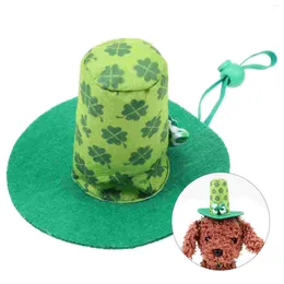 Dog Apparel Multifunction Pet Hat Caps Irish Style St Patrick Clothes Cotton Polyester Multi-function Hats