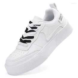 Casual Shoes Men Men's Board Light Sports Tennis Sneaker Soft White Male Flat