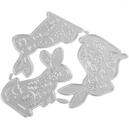 Storage Bottles Metal Easter Die Po Carbon Steel Dies For Paper Crafting And Card Making