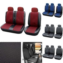 AUTOYOUTH 1+2 Covers Car Seat Cover for Transporter/van, Universal Transporter T4 for Mercedes Sprinter Van