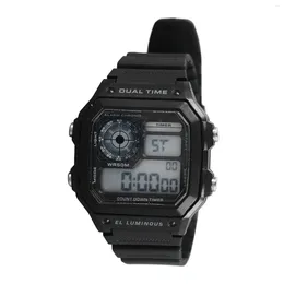 Wristwatches Kids Digital Watch 50M Waterproof 12/24H Timer Alarm Luminous Boys Sports Wristwatch