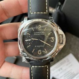 Automatic Mechanical Movement Paneraiss Panerai Luminor Watches for Instant Mino Pam00915 Manual Men's Watch 44mm Waterproof Full Stainless steel High Quality