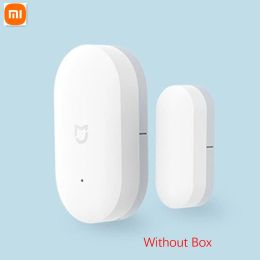 Control Original Xiaomi Mijia Smart Door And Window Sensor Realtime Sensing And Reminding For Smart Home Kit Alarm System Without Box