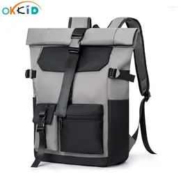 Backpack OKKID Large For School College Student Bag High Teenage Boys Capactiy Travel Men Gift