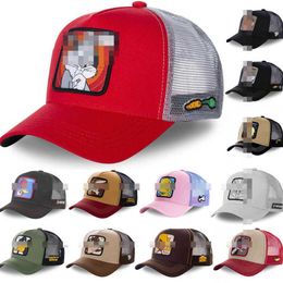 New Brand Anime Bunny Looney TAZ DUCK Snapback Cap Cotton Baseball Cap Men Women Hip Hop Dad Mesh Hat Trucker Dropshipping 2024 New Ball Hat Duck Tongue Hat