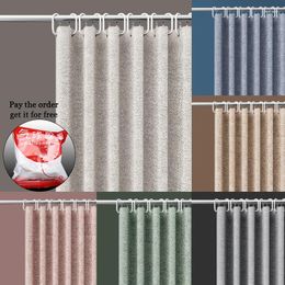 Shower Curtains Factory Sales Curtain For Bathroom High Weight Waterproof Bathtub Partition Drapes Bath Home Decor