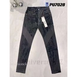 Purple Jeans Mens Designer Jeans Amirir Jeans Fashion Distressed Ripped Bikers Womens Denim Cargo For Men 250