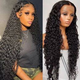 Wigs Curly Human Hair Wigs For Black Women Inch Hd Lace Frontal Wig Water Wave Lace Front Wig Deep Wave Frontal Wig Body Wave