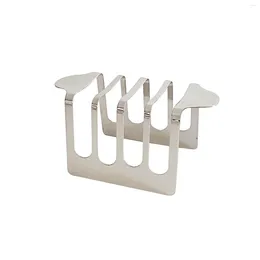 Baking Tools Toast Rack Rectangle Food Display Kitchen Tool 4 Slice Slots Portable Bread Holder Stand For Oven Pancake Cooking