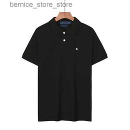 Men's T-Shirts Designer Mens Polo Shirt Embroidery War Horse Business Sports Casual Summer Cotton Slim Fit Short-sleeved Tops 1 Q240401