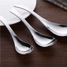 Spoons Creative Gifts Dinnerware Cream Tea Spoon Coffee Dessert Children Kids 304 Stainless Steel Soup Tableware Tool