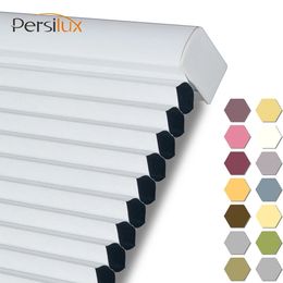 Persilux Cellular Blinds Honeycomb Shades Custom Cordless Blinds WindowsTreatments Waterproof 100% Blackout Thermal for Home 240326