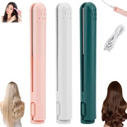 Irons Multifunctional USB Curling Mini Dual Purpose Curling Mini Curling Straightener And Curler 2 In 1 Cordless Curls for Hair