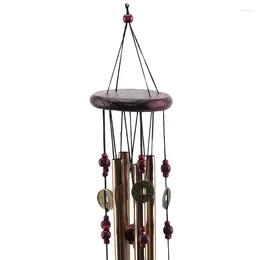 Decorative Figurines Living Wind Chimes Yard Garden Tubes Bells Copper Antique Wall Hanging Home Decor Decoration 2024