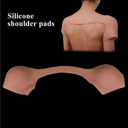 Breast Pad Drag Queen Slammer Muscle Shoulder Pads Wider Slip Narrow Shoulder Silicone Shoulder Pad Non-Slip 70-100kg Shoulder Available 240330