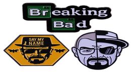 Breaking Bad Walter White Heisenberg Brooch Enamel Pin Brooches Metal Badges Lapel Pins Denim Jacket Jewellery Accessories Gifts5234974