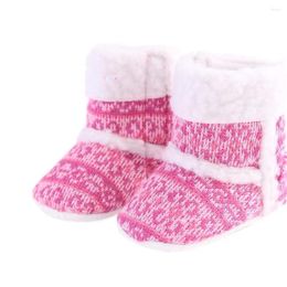 Boots Keep Warm Infant Toddler Soft Sole Snow Comfortable Baby Girl Crib Shoes Cute Anti-Slip Cotton Casual Drop Delivery Kids Materni Otv3Q