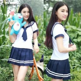 JK Japanese School sailor uniform navy school uniforms Cosplay girls suit Stage Performance show Night club costume 240325