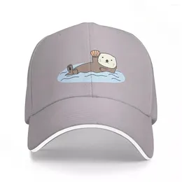 Ball Caps Cute Sea Otter Cap Baseball Gentleman Hat Trucker Adjustable Hats Spring Streetwear For Sun Protection