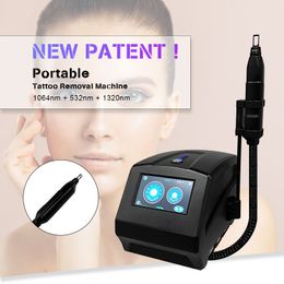 portable Q Switched nd yag laser picosecond tattoo removal machine Painless no scar acne pico laser