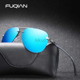 Sunglasses Fashion Rimless Pilot Polarised Sunglasses Men Women High Quality Aluminium Magnesium Sun Glasses Male Classic Driving Shades 240401