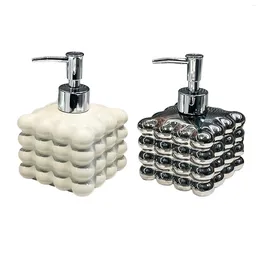 Liquid Soap Dispenser Porcelain Lotion With Pump Creative 370ml Minimalist Hand For Laundry El Bathroom Bedroom Decoration