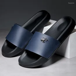 Slippers Fashion Men EVA Soft Sandals Outdoor Home Flip Flops Slides Non-slip Summer Beach Shoes