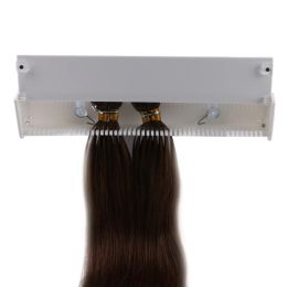 Stands Free shipping 1 piece Hair Extension Acrylic Hair Strands Holder Display Lightweight Wigs Organiser Hairdressing Supplies