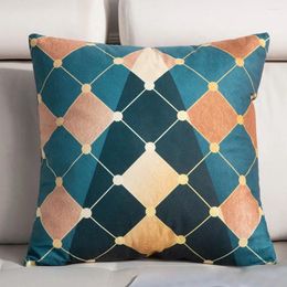 Pillow Luxury Geometric Case Home Decor Printed Cushion Cover For Sofa Bedroom Decorative Throw Pillowcase